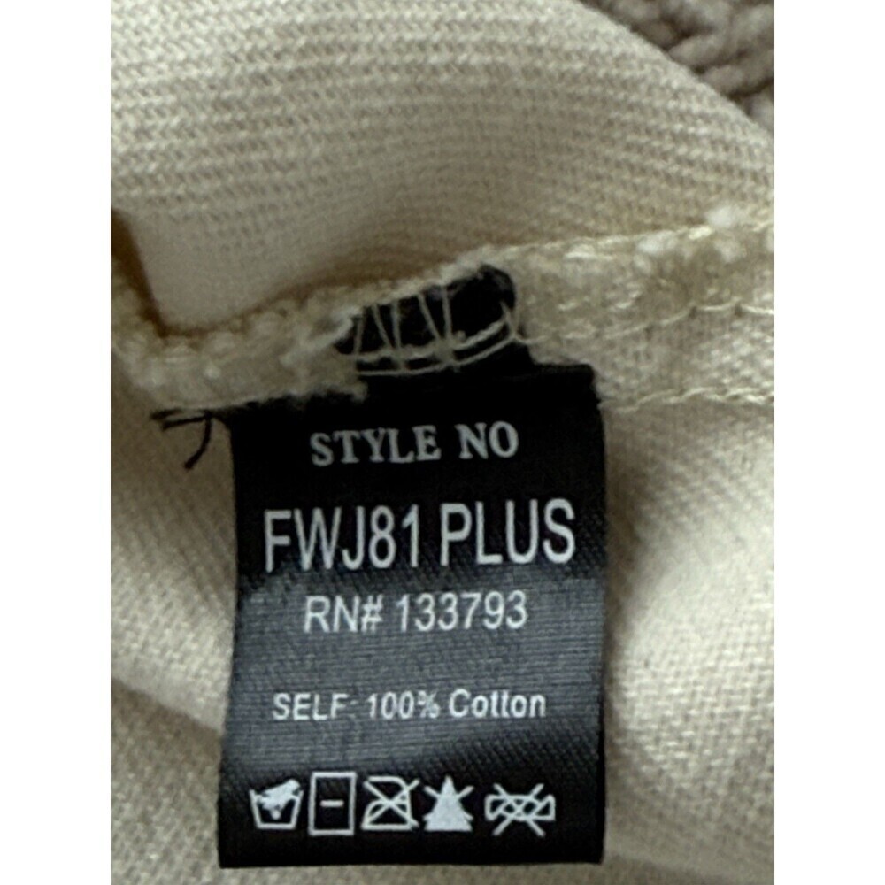 POL Shacket Oatmeal Denim Long Sleeve Button Down Studs Women’s XL Oversized NWT - Picture 6 of 9
